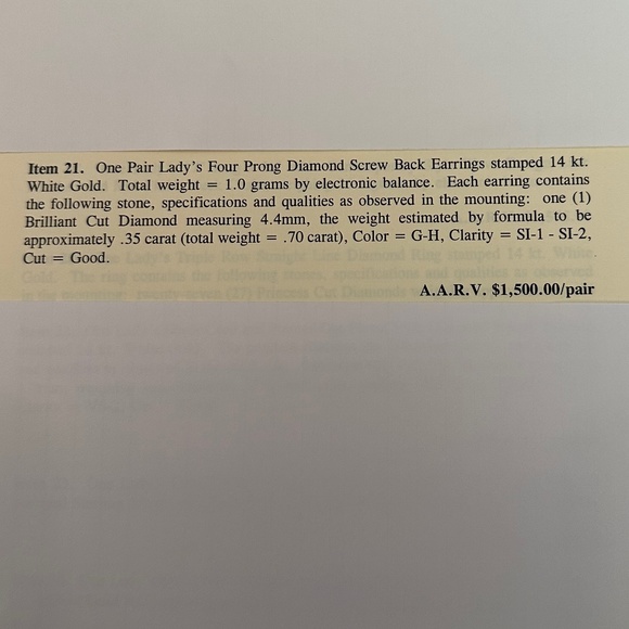 Diamond Stud earrings - Picture 4 of 10